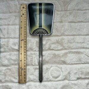 1900's Art Deco Silver Hand Mirror Vanity Mirror Vintage Movie Prop